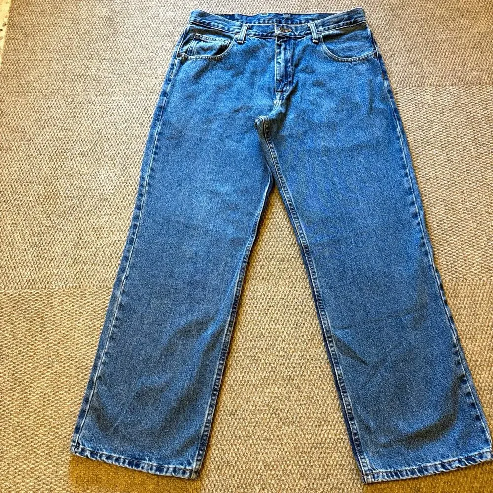 Arizona Jean Company Men’s Jeans 34x30 Blue 100% Cotton Straight Leg Denim